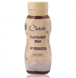 Chitale Dairy Flavoured Milk Butterscotch  Plastic Bottle  200 millilitre